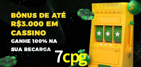 7cpg melhor bônus de depósito